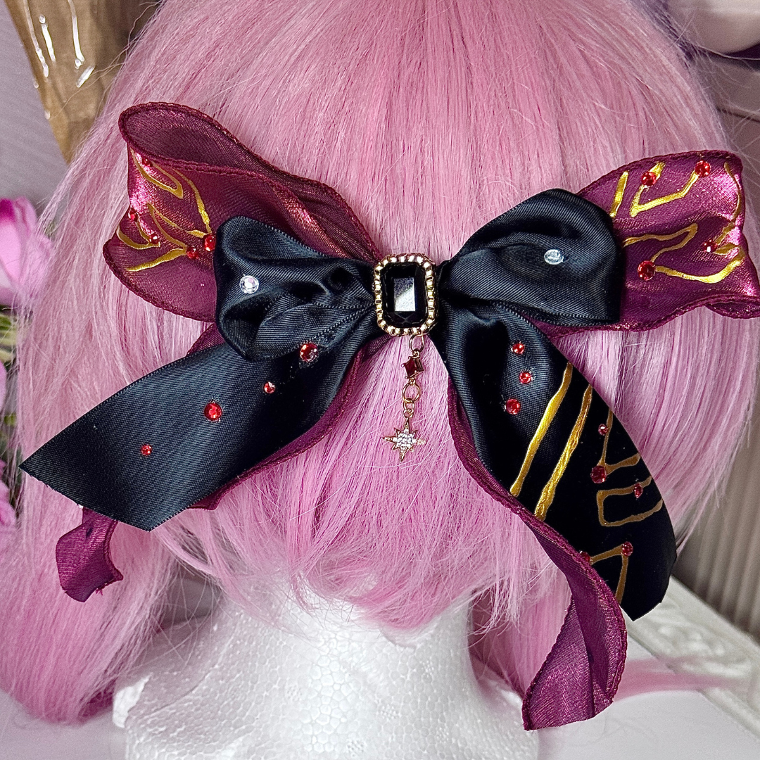 Mydei - HSR themed handmade Hair Clips