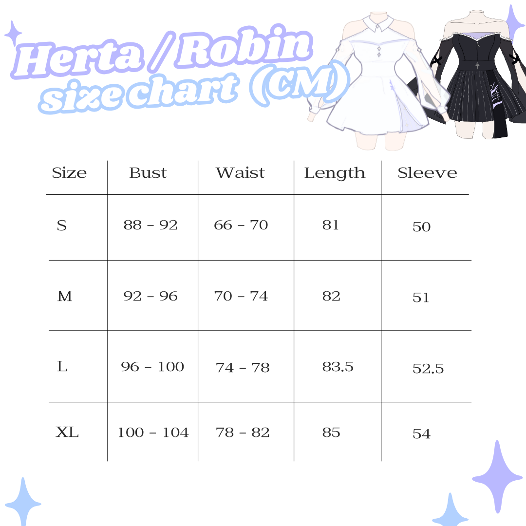 Preorder only - HSR Robin themed dress