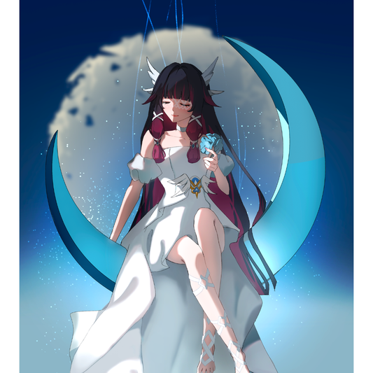 Genshin - Columbina A5 Shimmer print #2